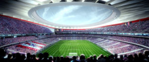 Nuevo Estadio Atletico Madrid. Foto: www.clubatleticodemadrid.com