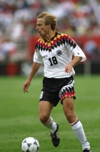 Jurgen Klinsmann of Germany