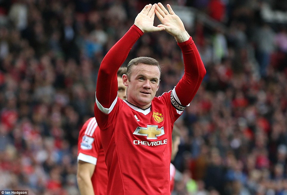 Wayne Rooney feiret slik også i dag etter sin straffescoring mot Sheffield United i FA Cupens 3. runde.