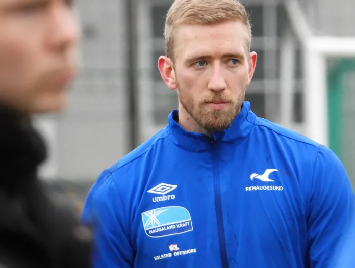 Egil Selvik under en treningsøkt for Haugesund, hvor han la grunnlaget for sin utvikling som keeper. Nå tar han steget videre til Serie A med Udinese.