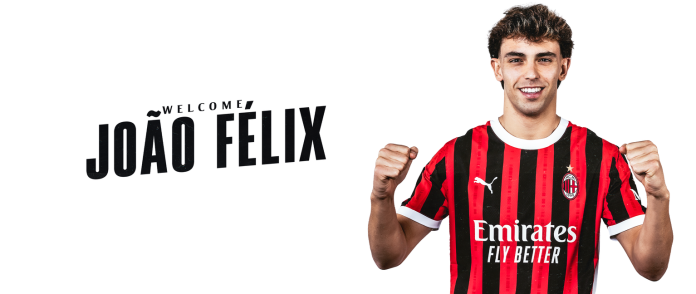 João Félix er klar for AC Milan ut sesongen.